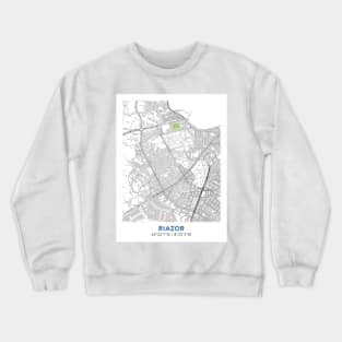 La Coruna Stadium Map Design Crewneck Sweatshirt